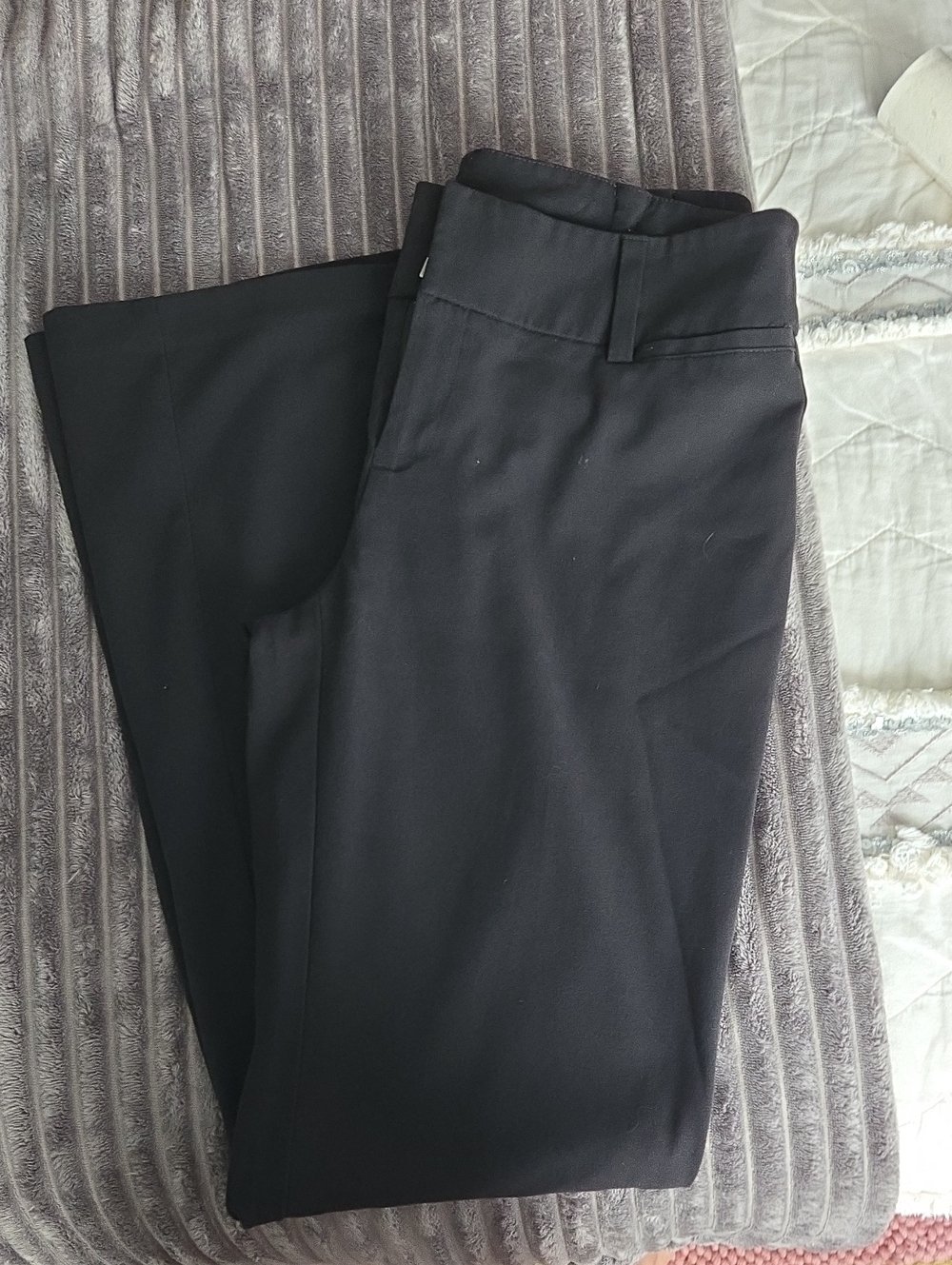 APT.9  Black Dress Pants - Classic Straight Fit